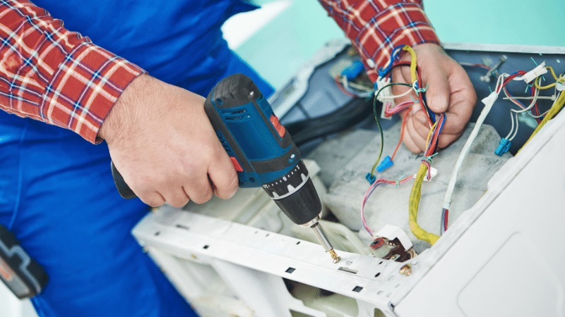 Arnavutköy Finlux Finlux çamaşır makinesi kart tamiri – Su almama arızası orijinal parça ile giderildi. - Teknik servis örneği